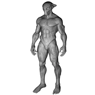 Alien & Fantasy Character Pack (10) — High-Poly Kitbash Bundle - Model thumbnail 17