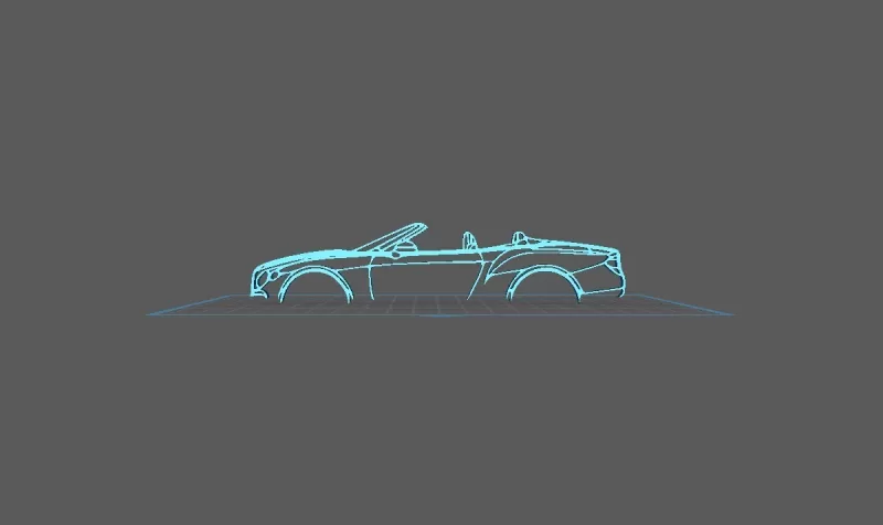 Bentley - Continental GT Speed Wall Art - Model preview 1
