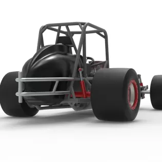 Vintage Pavement Silver Crown Car Base Scale 1:25 - Model thumbnail 19