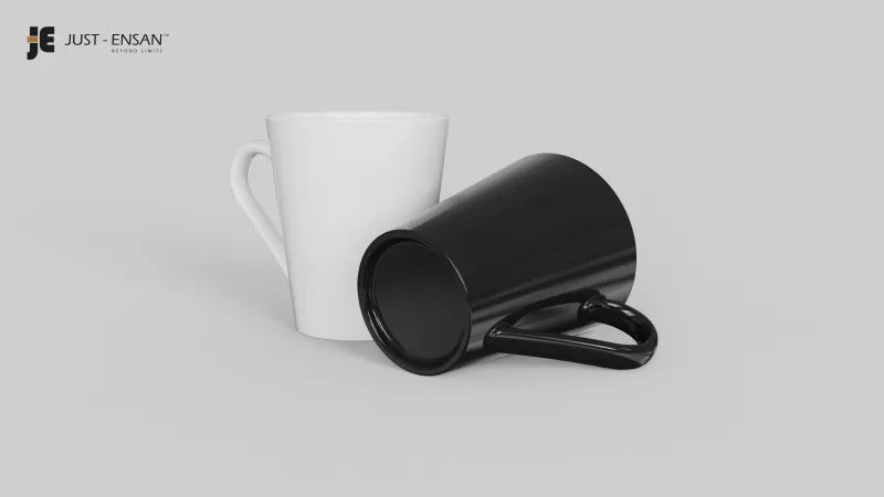 Porcelain Mug - Model preview 2