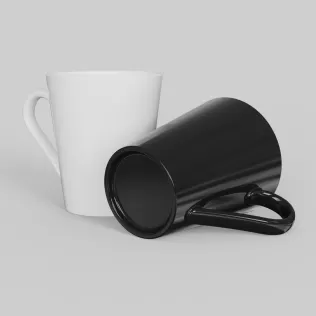 Porcelain Mug - Model thumbnail 2