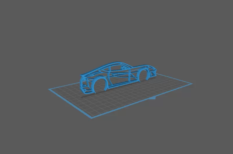 Ferrari - 812 Superfast Wall Art - Model preview 1