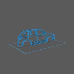 BMW - X3 F25 2011 Wall Art