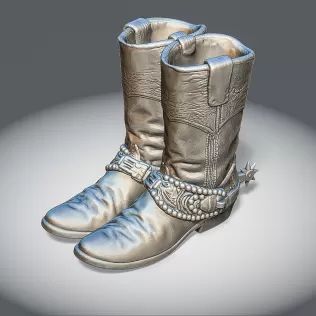 Cowboy Boots #RoZ - Model thumbnail 2