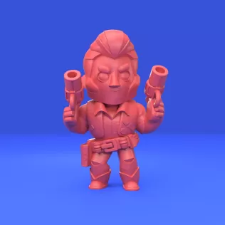 Colt (Original) - Brawl Stars - Model thumbnail 4