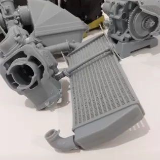 ROTAX FR 125 MAX EVO go kart engine 10 pieces - Model thumbnail 2