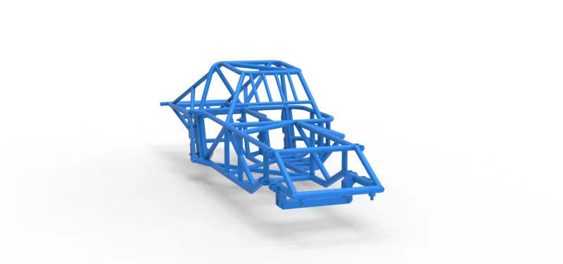 Frame of Super Dirt Late model Scale 1:25 - Model preview 16