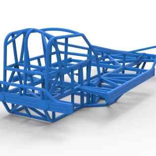 Frame of BriSCA Formula 1 Stock Car Version 2 Scale 1:25 - Model thumbnail 13