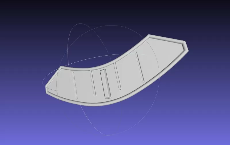 Star Wars The Mandalorian Cara Dune Chestplate - Model preview 1