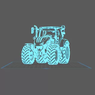 Tractor - Styr Wall Art