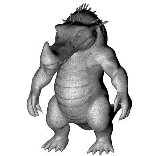 Animal Warrior Pack – Sci-Fi Fantasy High-Poly Kitbash 3D Model - Model thumbnail 9