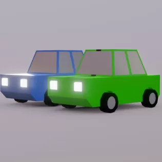 Low Poly Cars - Model thumbnail 3