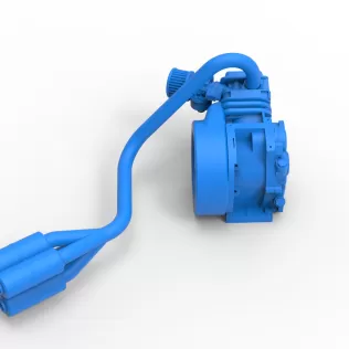 Engine of Quarter Midget Scale 1:16 - Model thumbnail 4