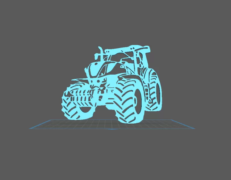 Tractor - New Holland Wall Art - Model preview 2