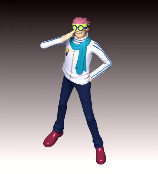 Captain Coby - One Piece - Model preview 7