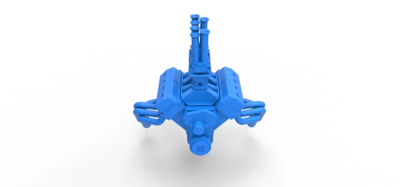 Engine of Gasser Version 2 Scale 1:25 - Model preview 6