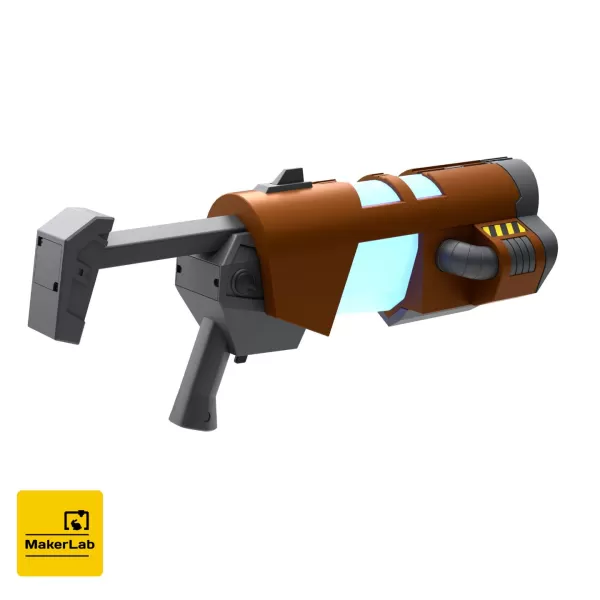 Railgun - Quake III Arena - Printable 3d model - STL files - Model preview 7