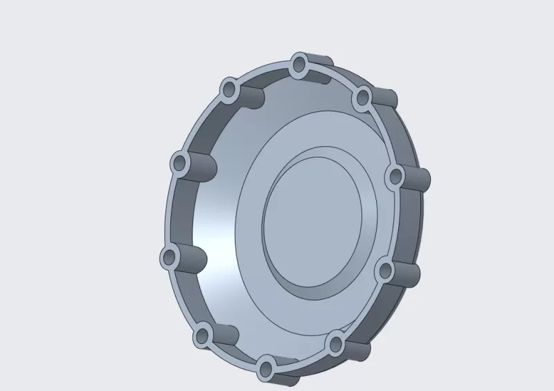 Gearbox cover - Model preview 1