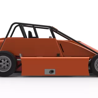 Experimental Pavement Silver Crown Car Scale 1:25 - Model thumbnail 22