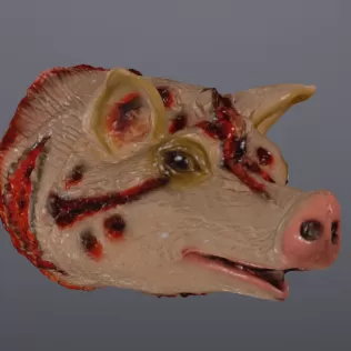 Pig Head Halloween / Birthdays - Model thumbnail 2