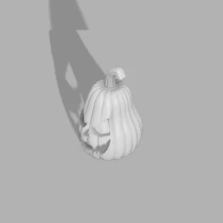 Pumpkin Lantern - Halloween Atmosphere - Model thumbnail 3