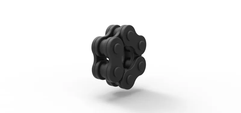 Chain Cock ring - Model preview 8