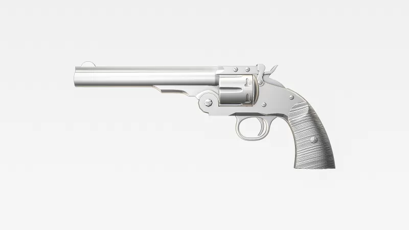 Schofield Revolver #RoZ - Model preview 5