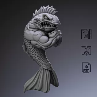 Hellfish #RoZ - Model thumbnail 3