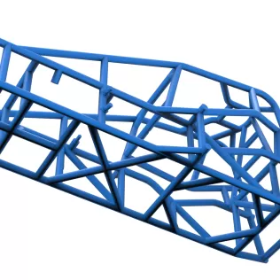 Frame of Three Quarter Midget Scale 1:25 - Model thumbnail 3