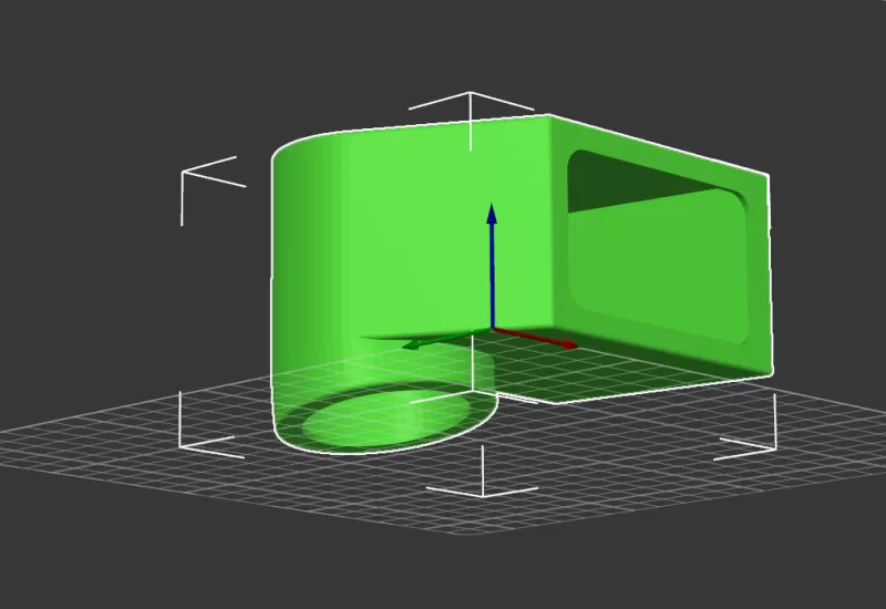 Custom Air Intake Box for Kawasaki VN 15 (Early Models) – Dual C - Model preview 1