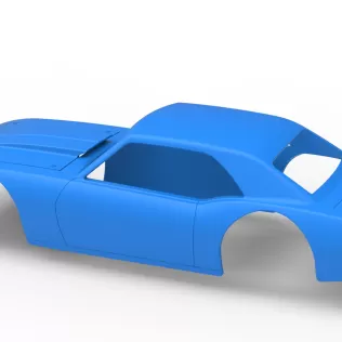 Shell of Vintage Asphalt Modified stock car V10 Scale 1:25 - Model thumbnail 10