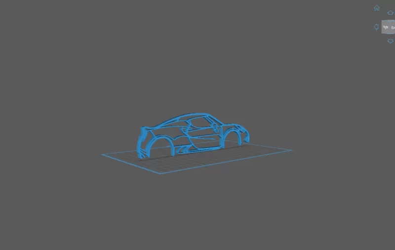 Alfa Romeo - 4C Wall Art - Model preview 1
