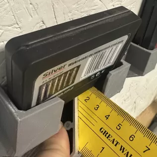 Garage box holder on the wall - Model thumbnail 6