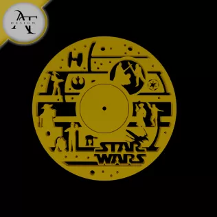 Star Wars - Silhouette - 2D Wall Art Decor