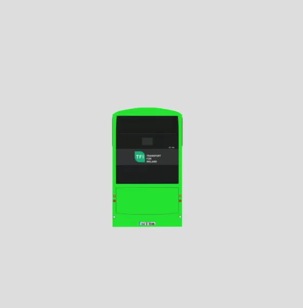 Dublin Bus Model - Model preview 3