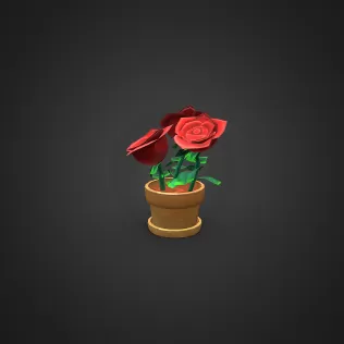 Animal Crossing New Horizons Summer Flowers - Model thumbnail 2