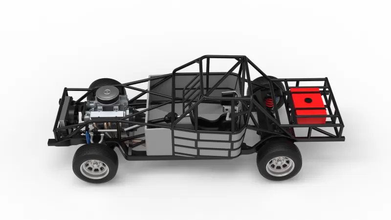 IMCA Stock car Base Scale 1:25 - Model preview 10