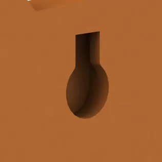 Geometric Low-Poly Fox Wall Decor – 3D Print Ready (Engineered M - Model thumbnail 6