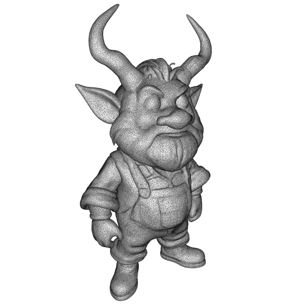 Woodland Gnome Character Collection – High-Poly Kitbash 3D Model - Model preview 5