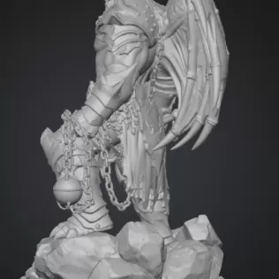 vorthak abyss warden - Model thumbnail 1