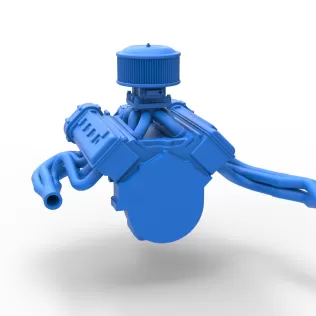 Engine of New Zealand Superstock car Scale 1:25 - Model thumbnail 11