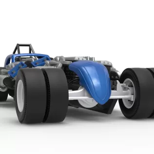 Vintage AWD Dragster Scale 1:25 - Model thumbnail 27