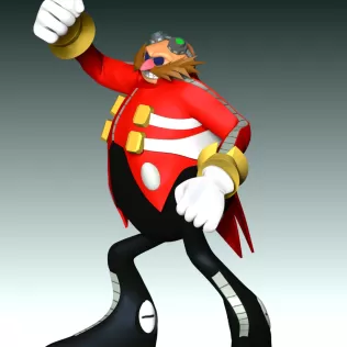 Doctor Eggman - Sonic the Hedgehog - Model thumbnail 4