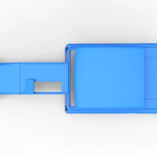 Shell of Vintage Asphalt Modified stock car V7 Scale 1:25 - Model thumbnail 9