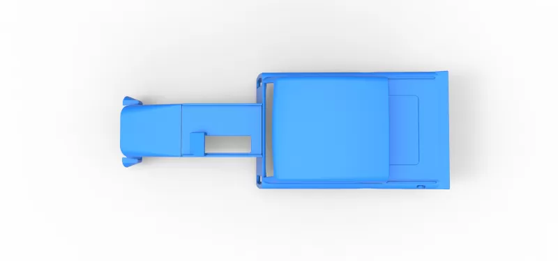 Shell of Vintage Asphalt Modified stock car V7 Scale 1:25 - Model preview 9