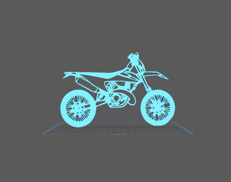 KTM - EXC Wall Art - Model preview 2