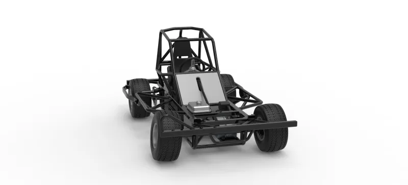 BriSCA Micro Formula 2 Stock Car Base Scale 1:16 - Model preview 26
