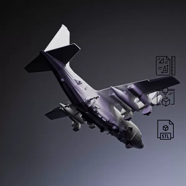 AC-130 Gunship #RoZ - Model preview 6