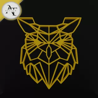 Owl - Geometric - 2D Wall Art Decor