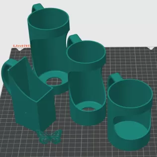 3D Printable Can and Juice Box Holder Files (STL) - Model thumbnail 1